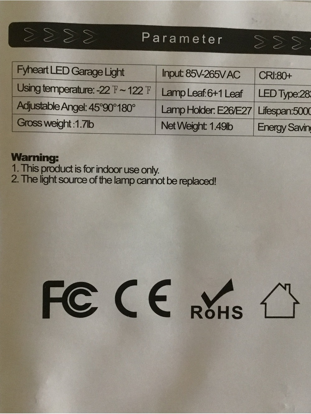 LED Garage Light - Picture 6 of 9